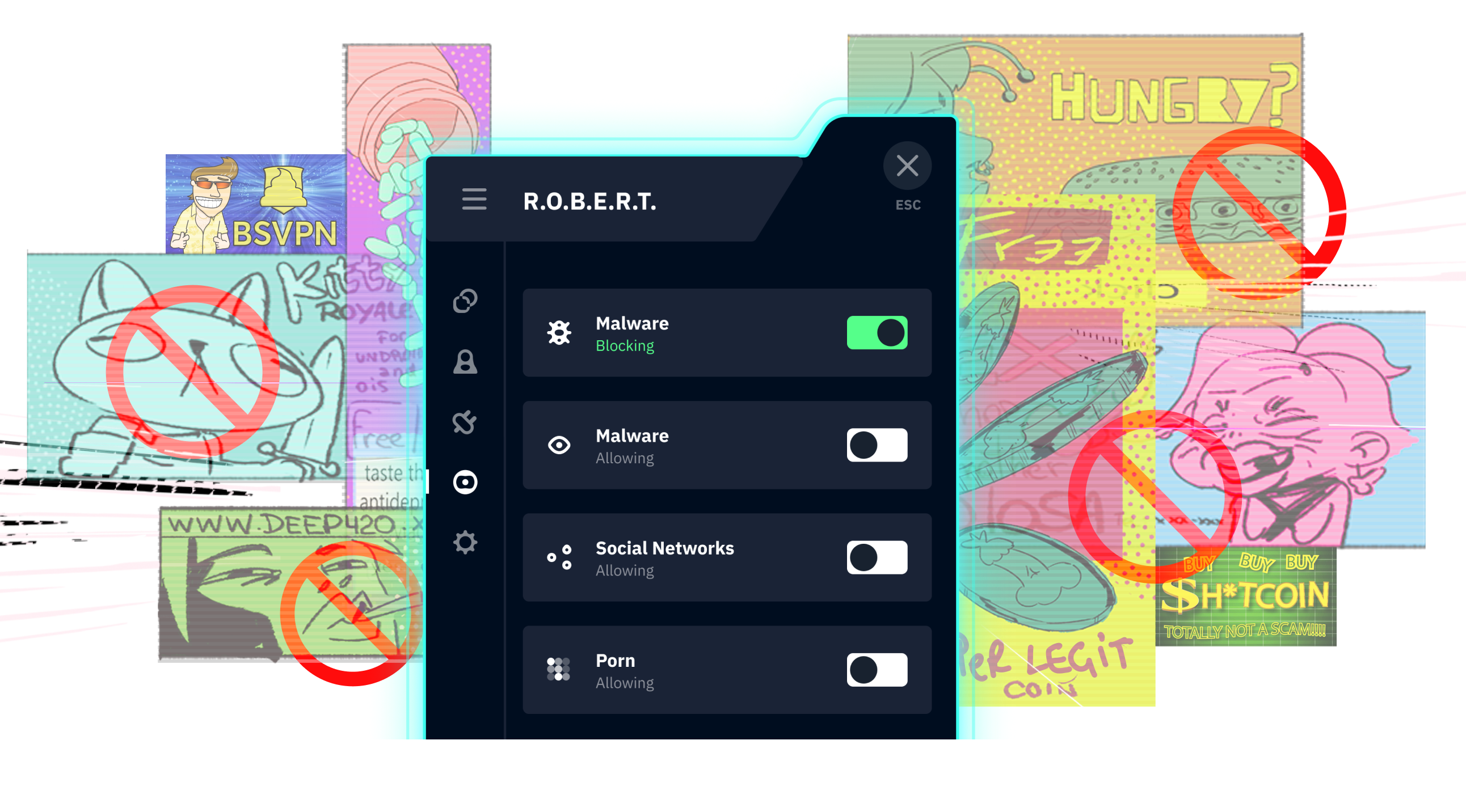 Block Unwanted Content